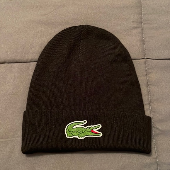 Lacoste unisex stocking hat one size fits all GREAT CONDITION - Picture 1 of 4